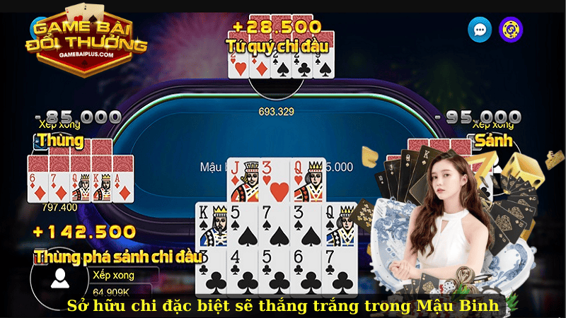 Sở hữu chi đặc biệt sẽ thắng trắng trong Mậu binh