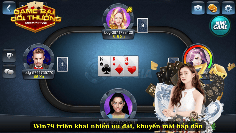 Win79 triển khai nhiều ưu đãi, khuyến mãi hấp dẫn